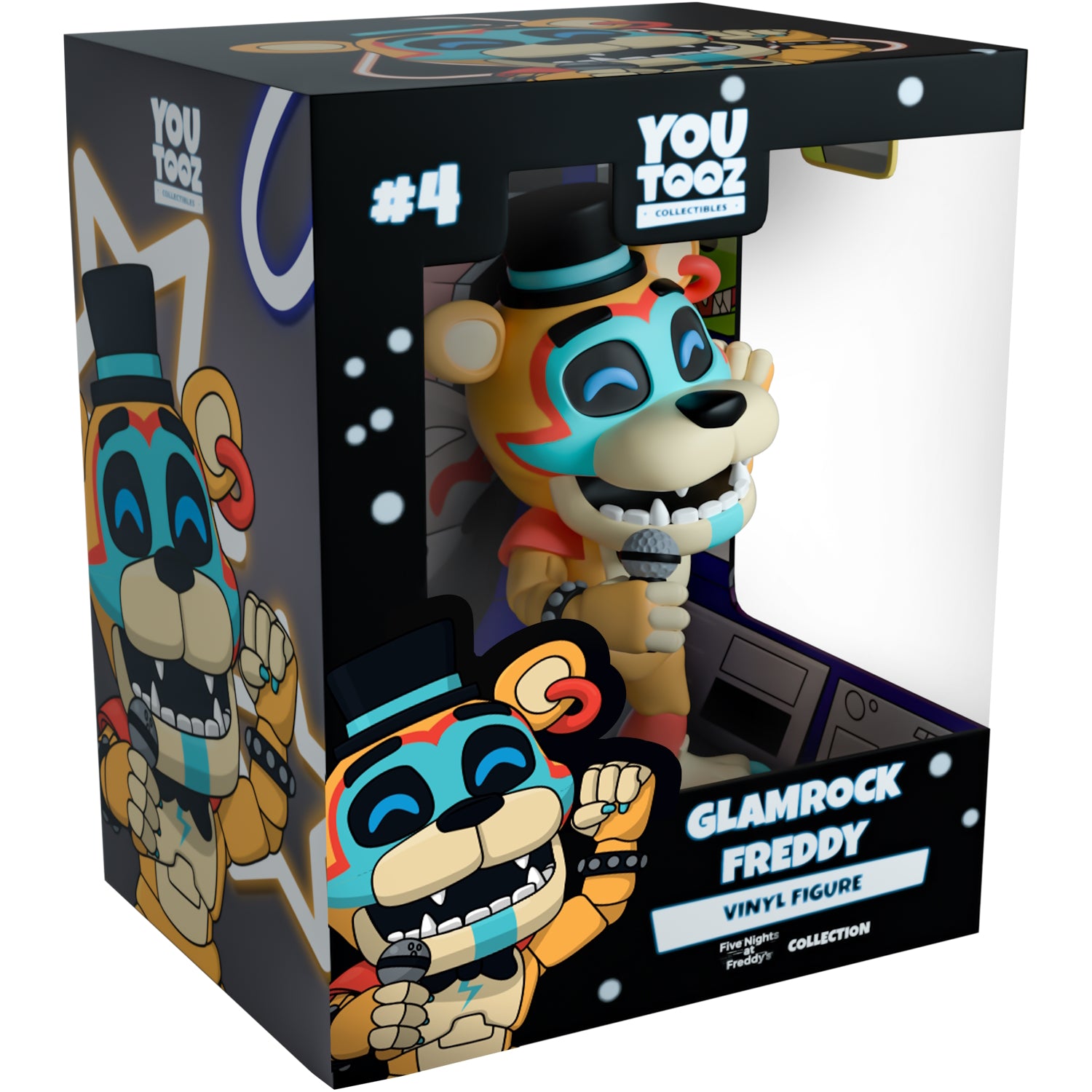 Youtooz: FNAF Collection [Glamrock Freddy Vinyl Figure #4] Toys & Games Youtooz