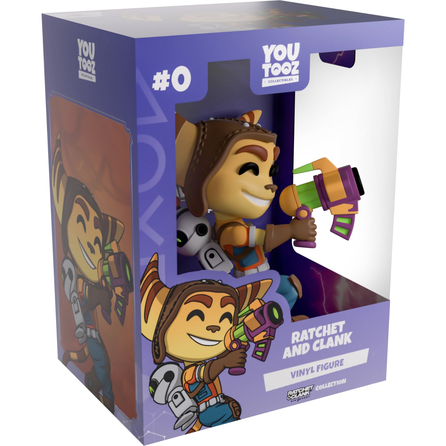 Youtooz: Ratchet and Clank: Rift Apart Collection [Ratchet and Clank Vinyl Figure #0] Toys & Games Youtooz