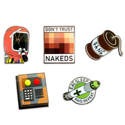 Youtooz: Rust Collection [Rust 5-Pin Set] Enamel Pin Youtooz