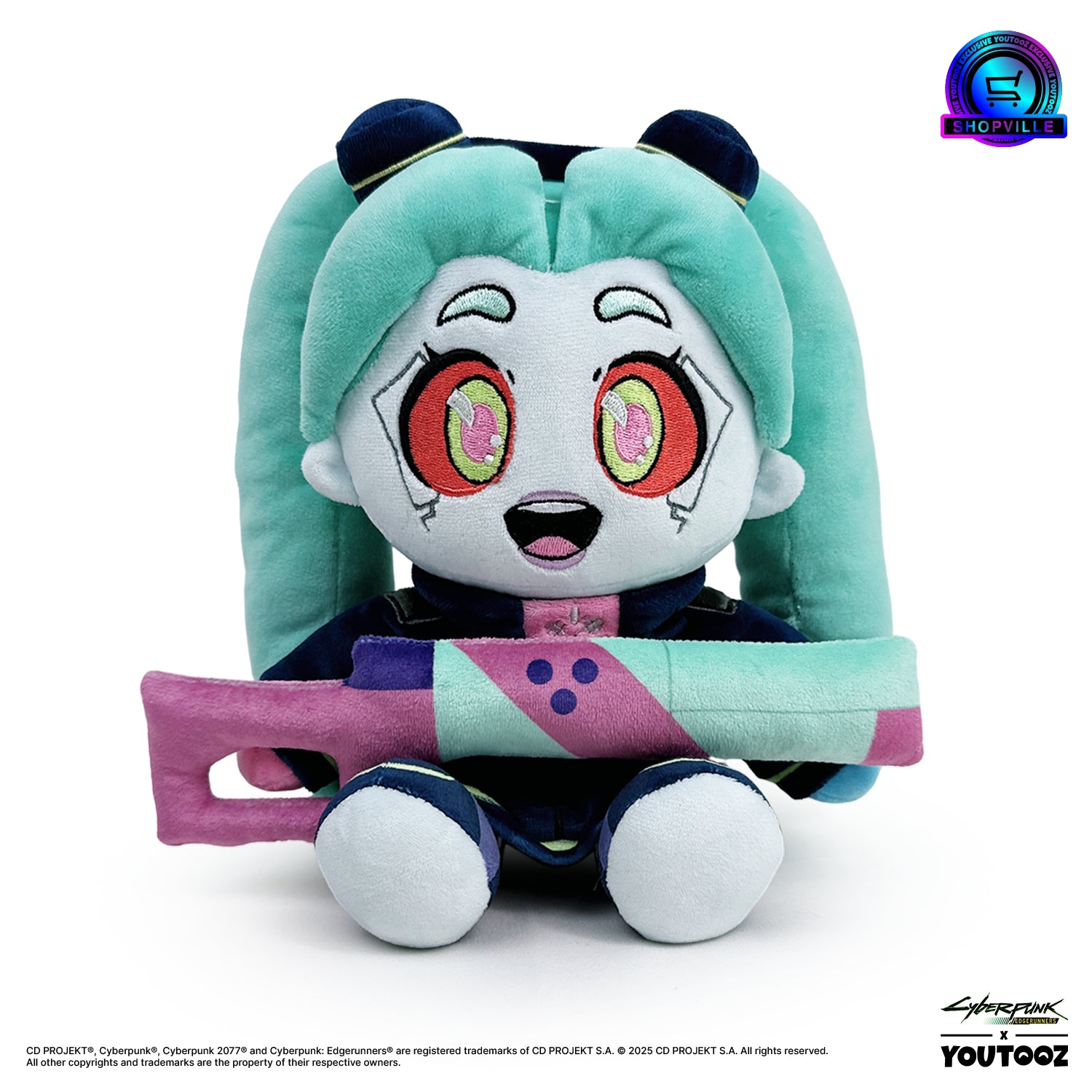 Youtooz x Shopville Exclusive: Cyberpunk Edgerunners Collection - Shotgun Rebecca 9" Plush [Limited Edition – 500 Made] Plushies Youtooz