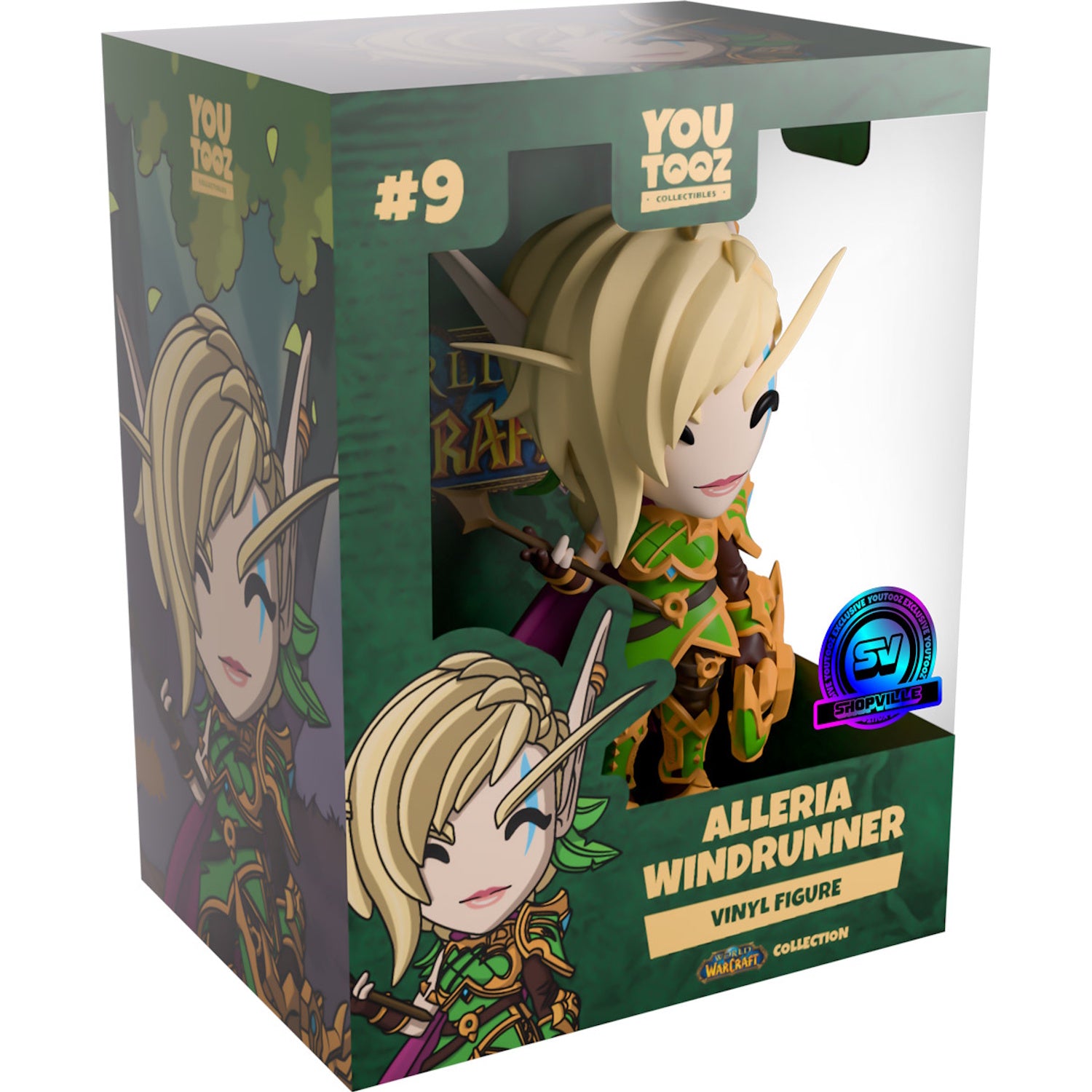 Youtooz x Shopville Exclusive: World of Warcraft Collection [Legion Alleria] Limited Edition Vinyl Figure - 500 Made Toys & Games Youtooz