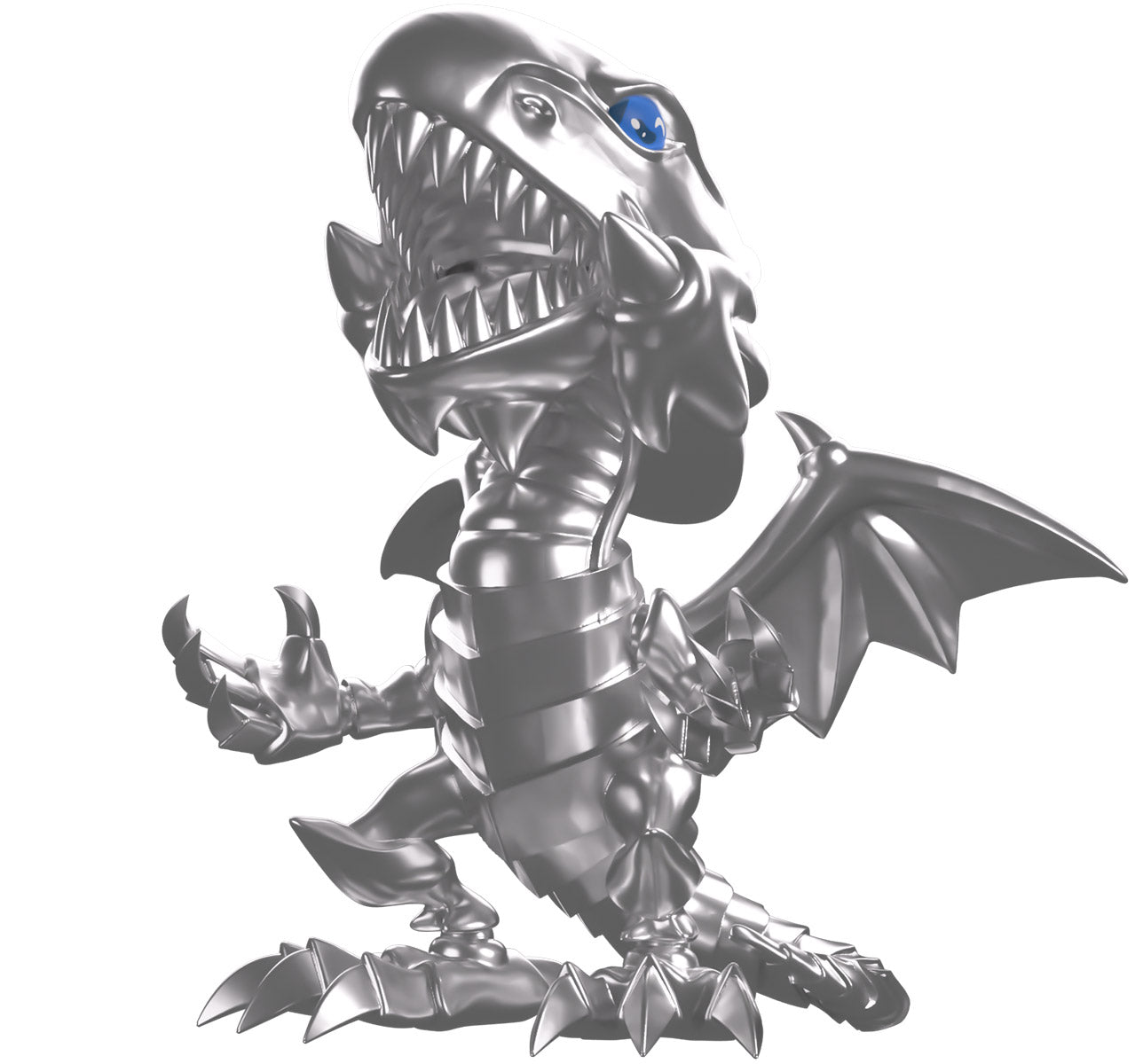 Youtooz x Shopville Exclusive: Yu-Gi-Oh Collection - Chrome Blue-Eyes White Dragon - Vinyl Figure #5 [Limited Edition - 750 Made] Toys & Games Youtooz