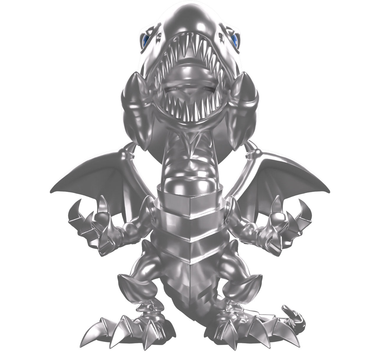 Youtooz x Shopville Exclusive: Yu-Gi-Oh Collection - Chrome Blue-Eyes White Dragon - Vinyl Figure #5 [Limited Edition - 750 Made] Toys & Games Youtooz