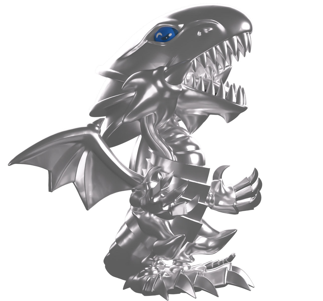 Youtooz x Shopville Exclusive: Yu-Gi-Oh Collection - Chrome Blue-Eyes White Dragon - Vinyl Figure #5 [Limited Edition - 750 Made] Toys & Games Youtooz