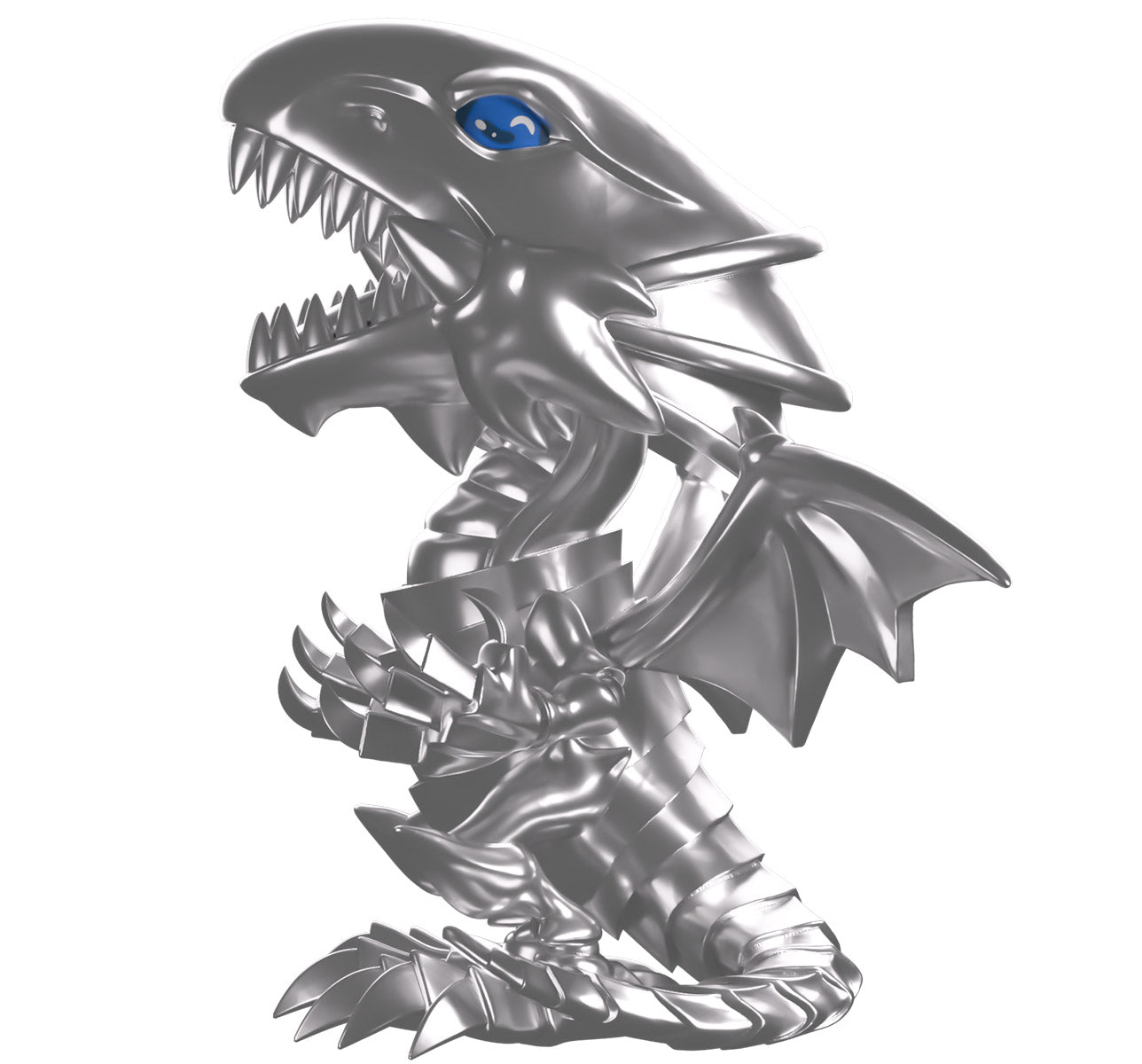 Youtooz x Shopville Exclusive: Yu-Gi-Oh Collection - Chrome Blue-Eyes White Dragon - Vinyl Figure #5 [Limited Edition - 750 Made] Toys & Games Youtooz