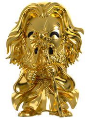 Lord of the Rings Collection: Gold Chrome Gandalf Vinyl Figure #3 - SV Exclusive Toys & Games Youtooz