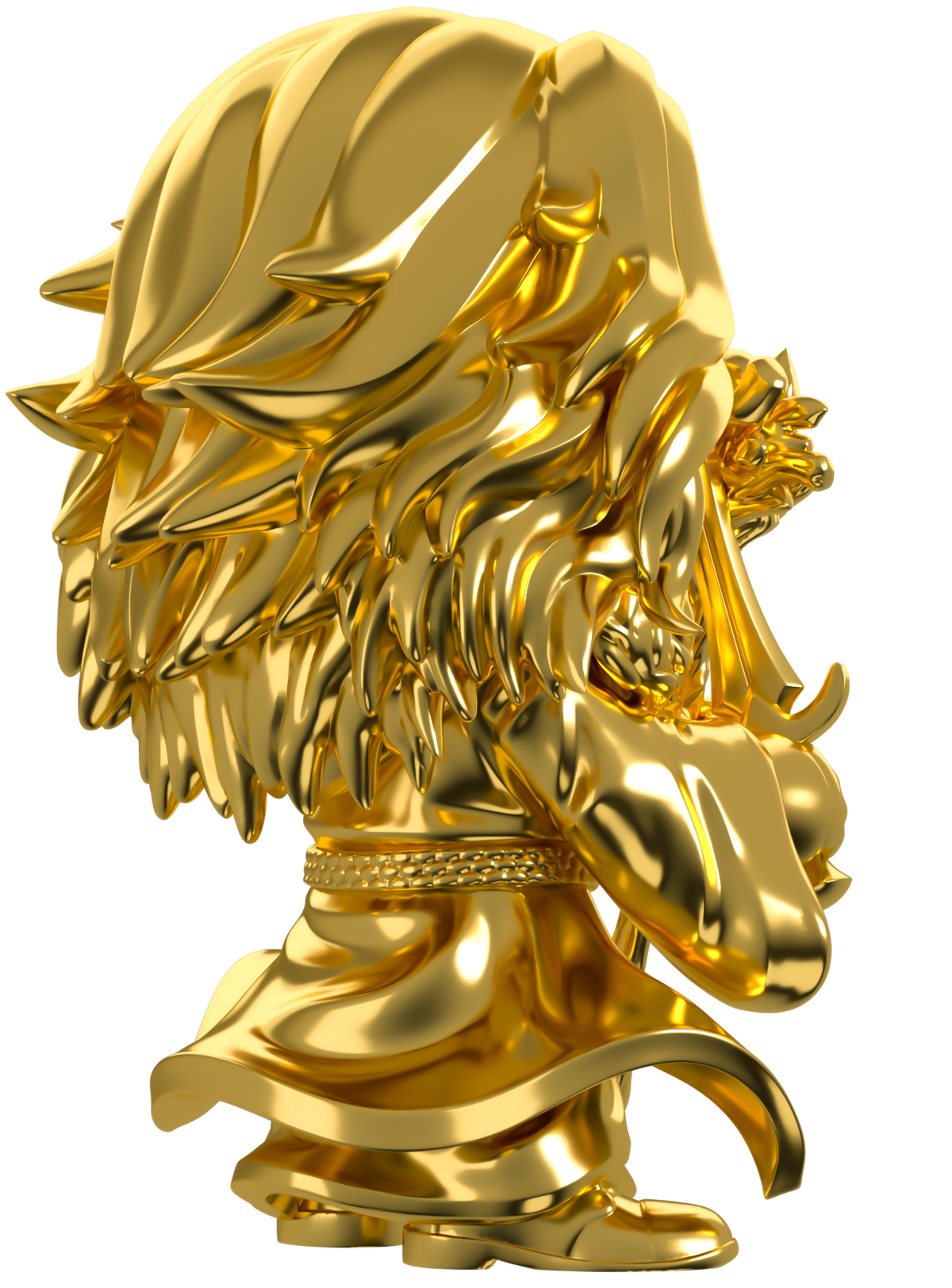 Lord of the Rings Collection: Gold Chrome Gandalf Vinyl Figure #3 - SV Exclusive Toys & Games Youtooz