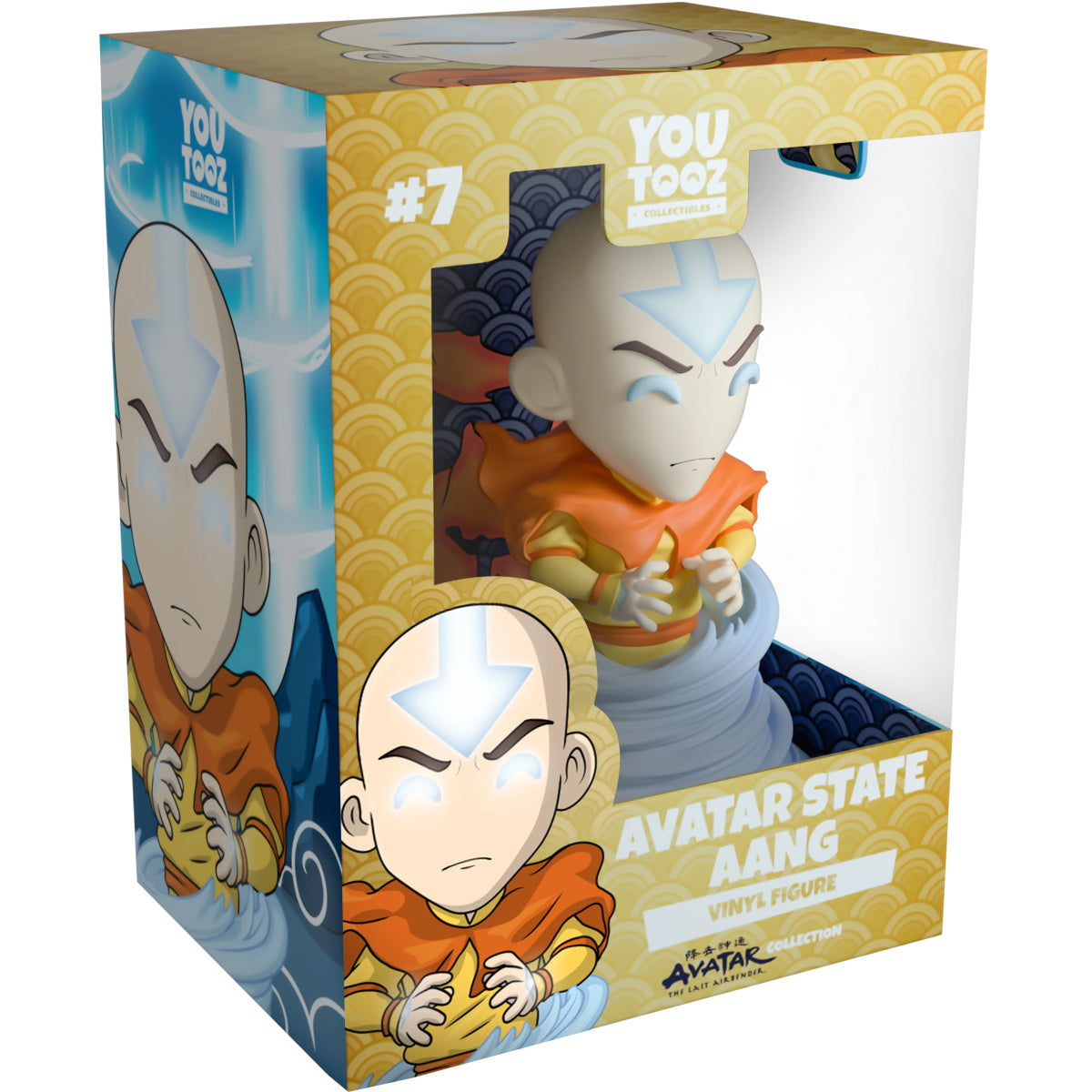 Youtooz Avatar: The Last Airbender Collection [Avatar State Aang] Vinyl Figure #7 Toys & Games Youtooz