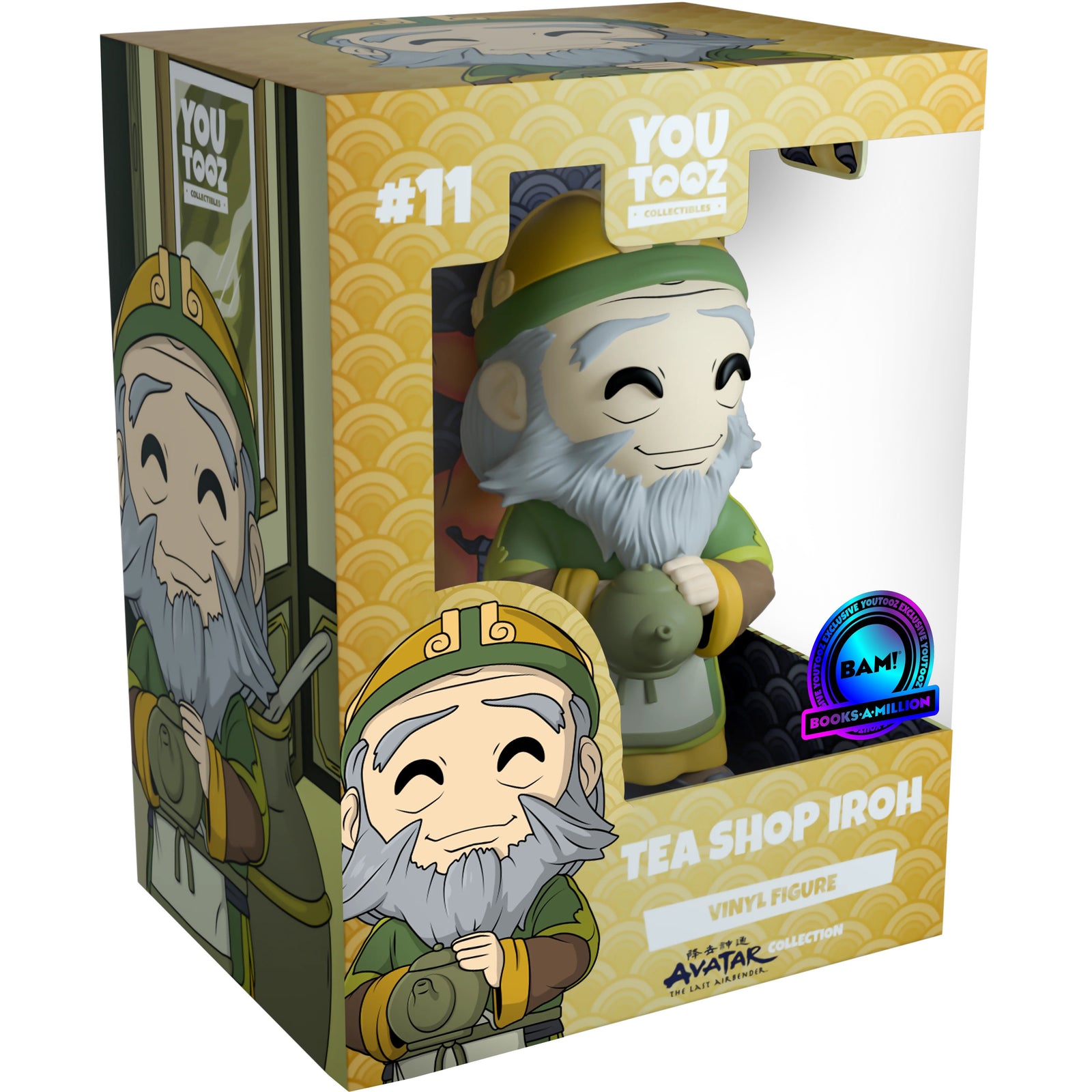 Youtooz Avatar: The Last Airbender Collection [Tea Shop Iroh] Vinyl Figure #11 Toys & Games Youtooz