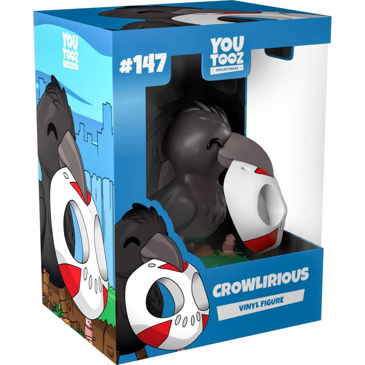 Youtooz: Original Collection [Crowlirious] Vinyl Figure #147 Toys & Games Youtooz