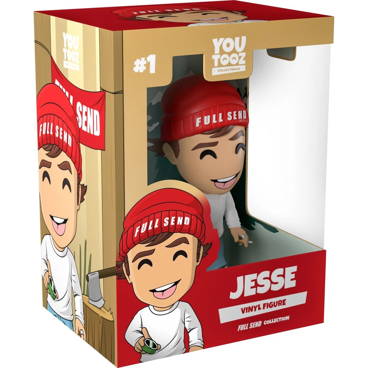 Youtooz: Full Send Collection [Jesse Vinyl Figure #1] Toys & Games Youtooz