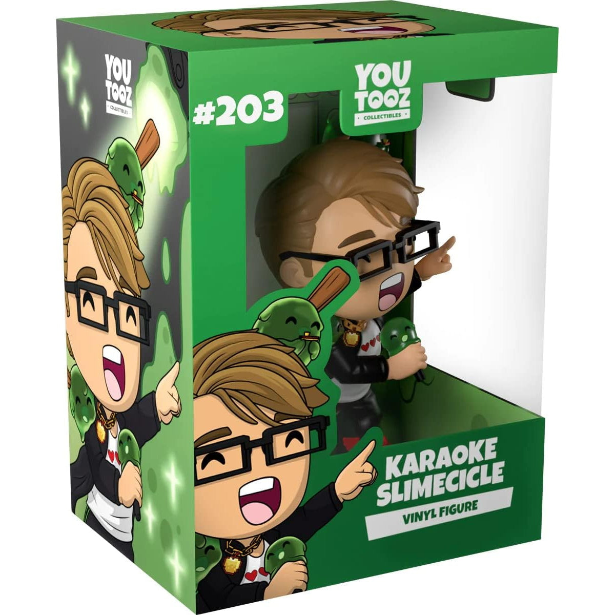 Youtooz: Original Collection [Karaoke Slimecicle] Vinyl Figure #203 Toys & Games Youtooz