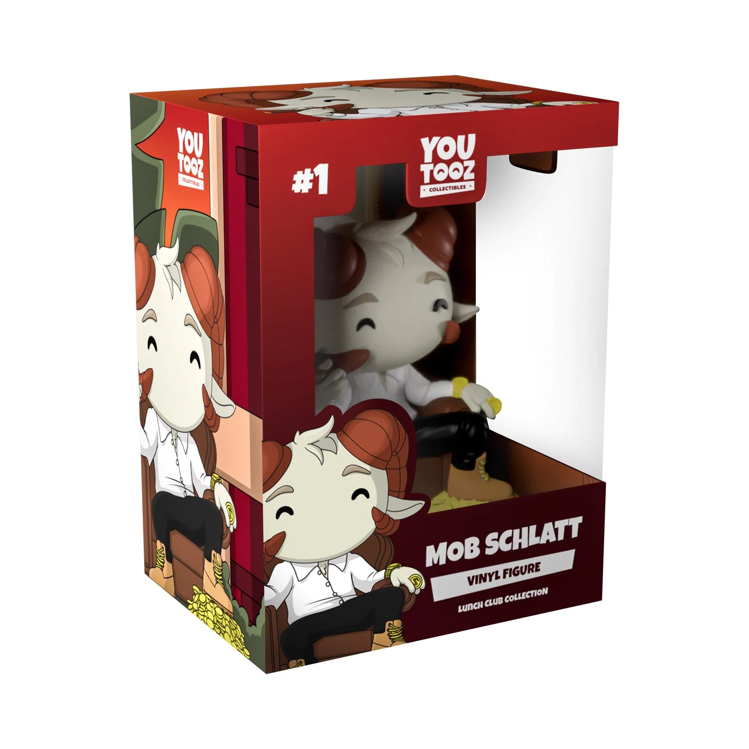 Youtooz: Lunch Club Collection [Mob Schlatt] Vinyl Figure #1 Toys & Games Youtooz