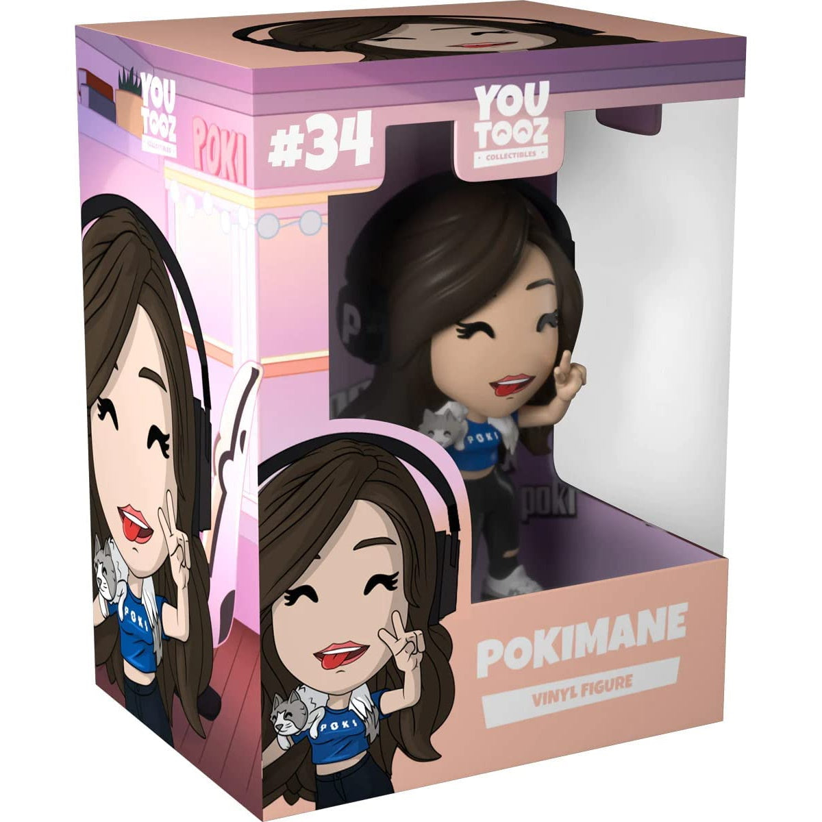 Youtooz: Gaming Collection [Pokimane] Vinyl Figure #34 Toys & Games Youtooz