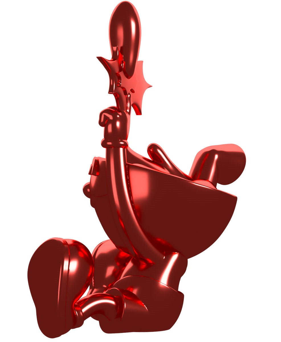 Youtooz x Shopville Exclusive: Cuphead Collection - Cuphead Red Chrome Vinyl Figure [Limited Edition – 500 Made] Toys & Games Youtooz