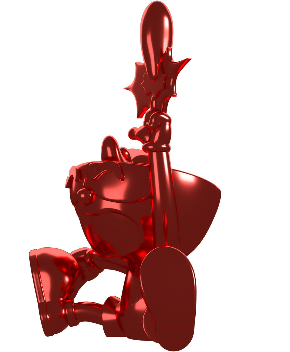 Youtooz x Shopville Exclusive: Cuphead Collection - Cuphead Red Chrome Vinyl Figure [Limited Edition – 500 Made] Toys & Games Youtooz