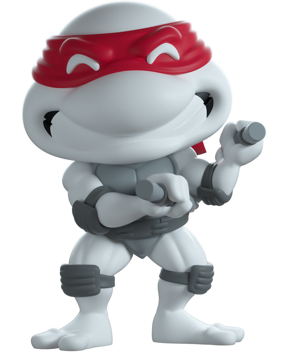Youtooz x Shopville: Teenage Mutant Ninja Turtles Collection [Michaelangalo Black & White Vinyl Figure] Limited Edition - 1000 Made Toys & Games Youtooz