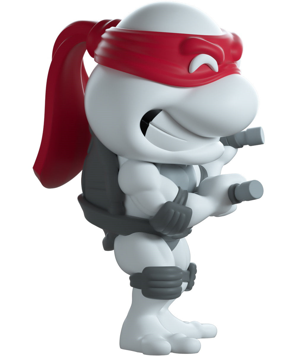 Youtooz x Shopville: Teenage Mutant Ninja Turtles Collection [Michaelangalo Black & White Vinyl Figure] Limited Edition - 1000 Made Toys & Games Youtooz