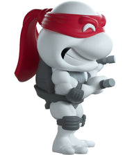 Youtooz x Shopville: Teenage Mutant Ninja Turtles Collection [Michaelangalo Black & White Vinyl Figure] Limited Edition - 1000 Made Toys & Games Youtooz