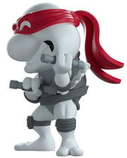 Youtooz x Shopville: Teenage Mutant Ninja Turtles Collection [Michaelangalo Black & White Vinyl Figure] Limited Edition - 1000 Made Toys & Games Youtooz