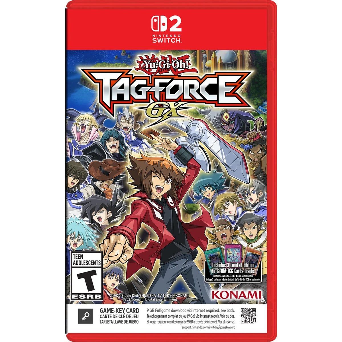 Yu-Gi-Oh! Tag Force GX [Game-Key Card][Nintendo Switch 2] Nintendo Switch 2 Video Game Konami