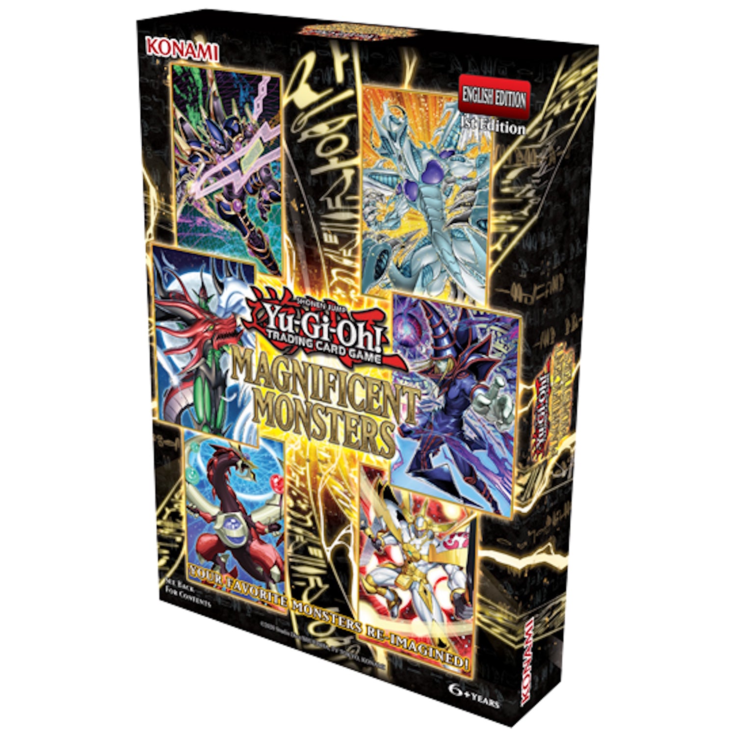 Yu-Gi-Oh! TCG: Magnificent Monsters Limited Bundle 1st Edition [Serialized Cards!] Card Game Konami