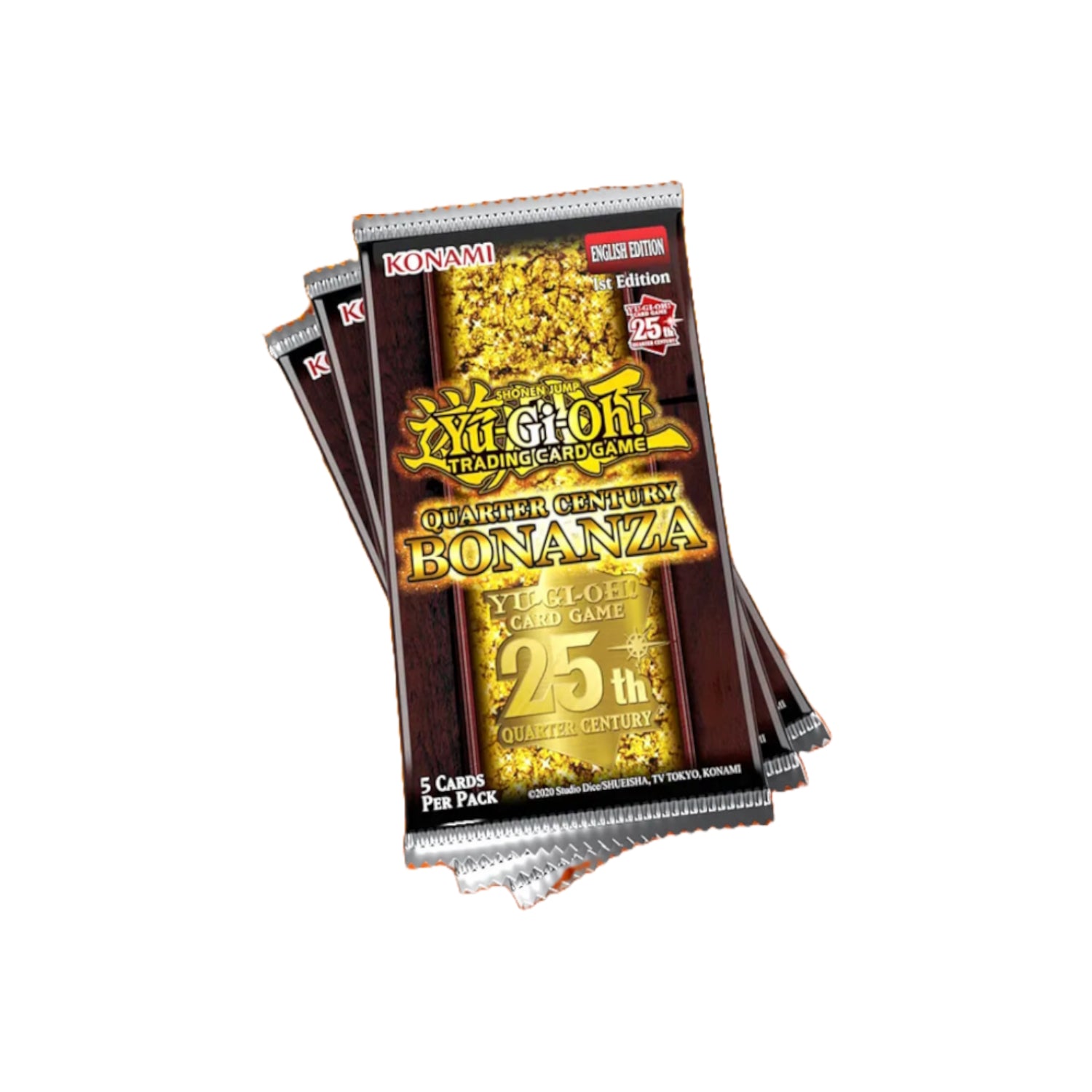 Yu-Gi-Oh! TCG: Quarter Century Bonanza 1st Edition Rarity III Booster Box Card Game Konami