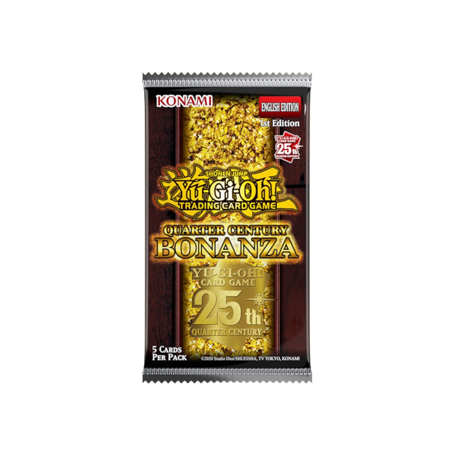 Yu-Gi-Oh! TCG: Quarter Century Bonanza 1st Edition Rarity III Booster Box Card Game Konami