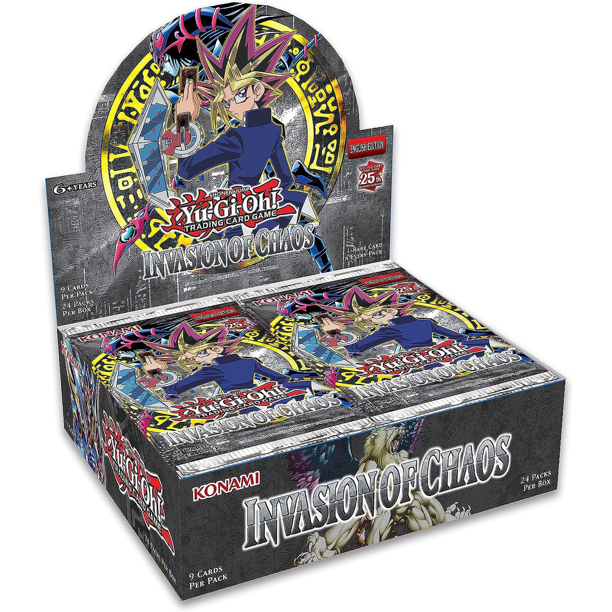 Yu-Gi-Oh! TCG: 25th Anniversary Invasion of Chaos Booster Box - 24 Packs Card Game Konami