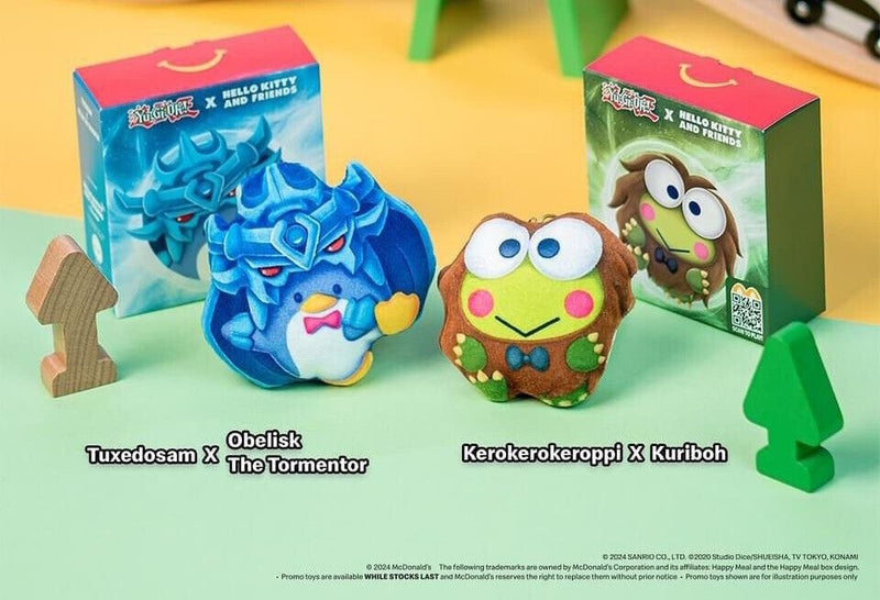 Yu-Gi-Oh x Hello Kitty & Friends x McDonald's Limited Edition Plush – Kuromi as Slifer the Sky Dragon Plushies Konami