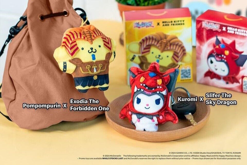 Yu-Gi-Oh x Hello Kitty & Friends x McDonald's Limited Edition Plush – Hello Kitty as Dark Magician Plushies Konami