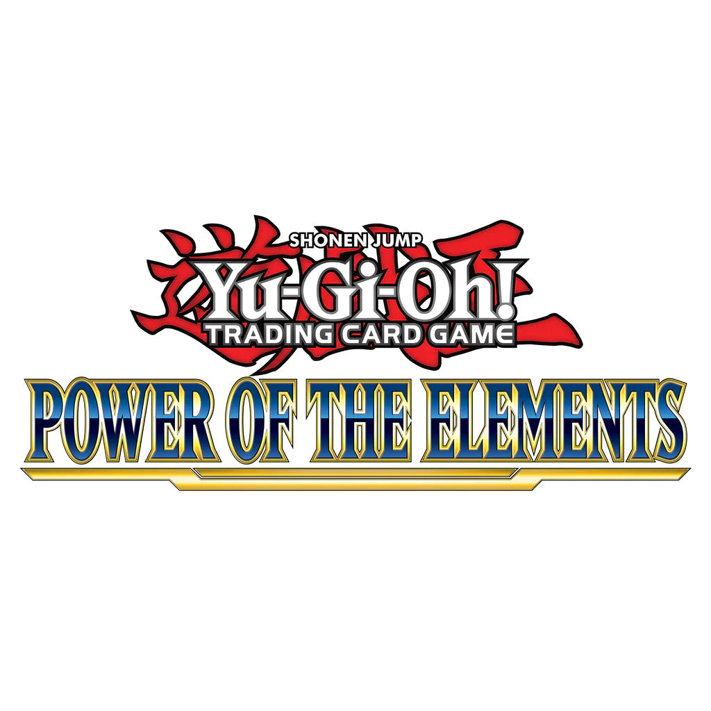 Yu-Gi-Oh! TCG: Power of The Elements Booster Display Box - Unlimited Edition - 24 Packs Card Game Konami