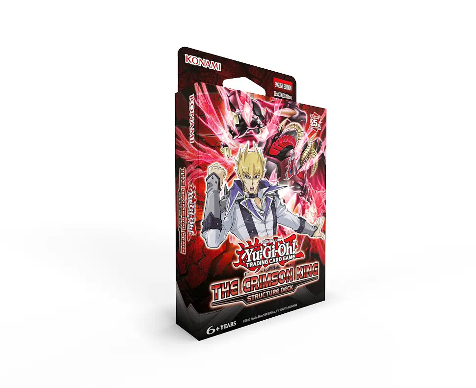 Yu-Gi-Oh! TCG: The Crimson King 1st Edition Structure Deck Card Game Konami