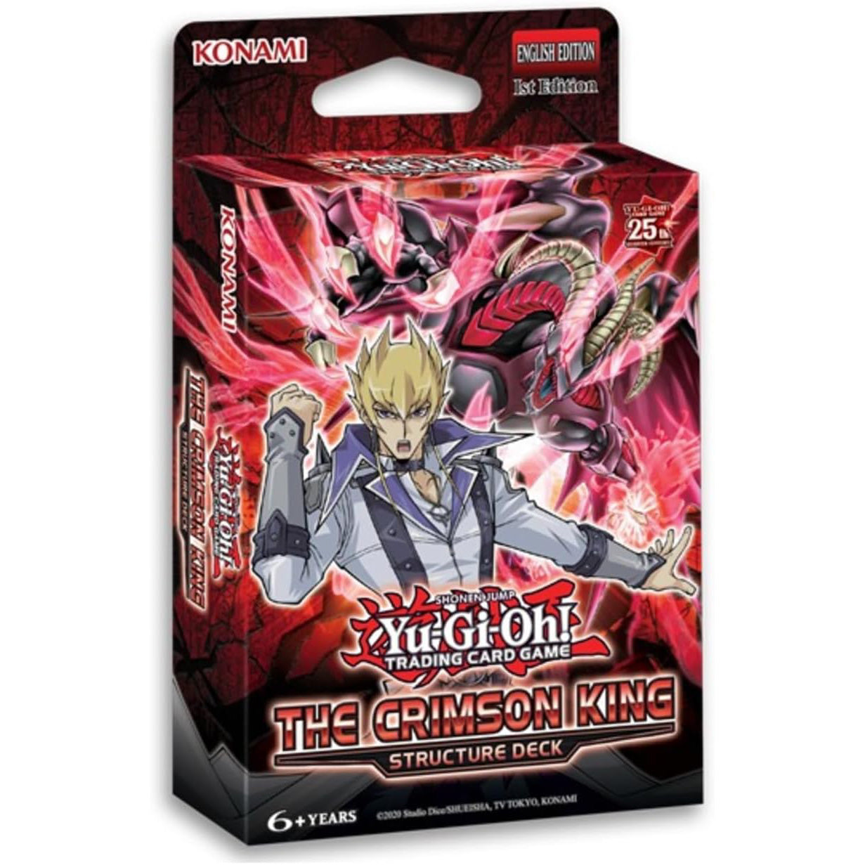 Yu-Gi-Oh! TCG: The Crimson King 1st Edition Structure Deck Card Game Konami