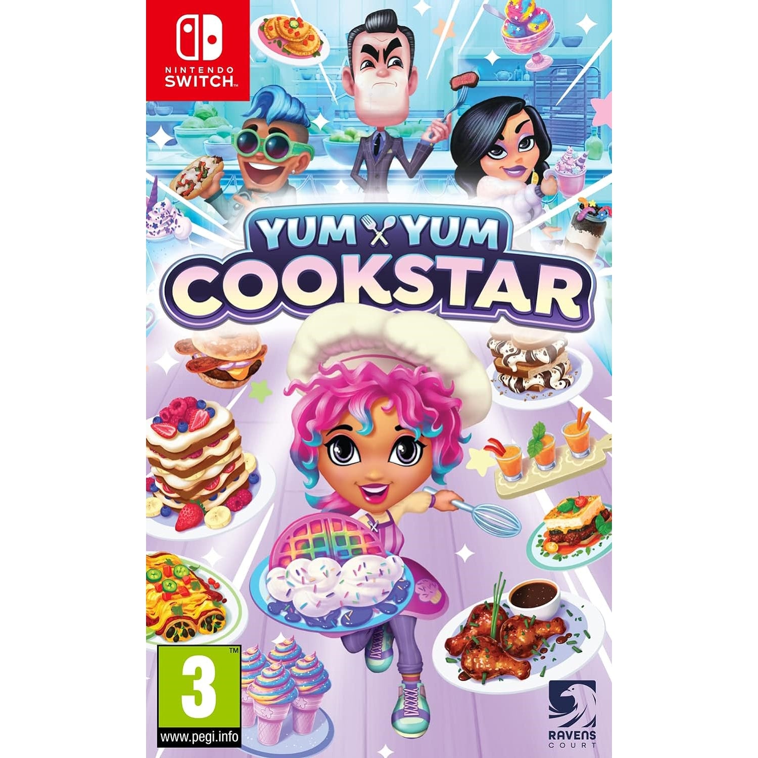 Yum Yum Cookstar [Nintendo Switch] Nintendo Switch Video Game Ravenscourt   