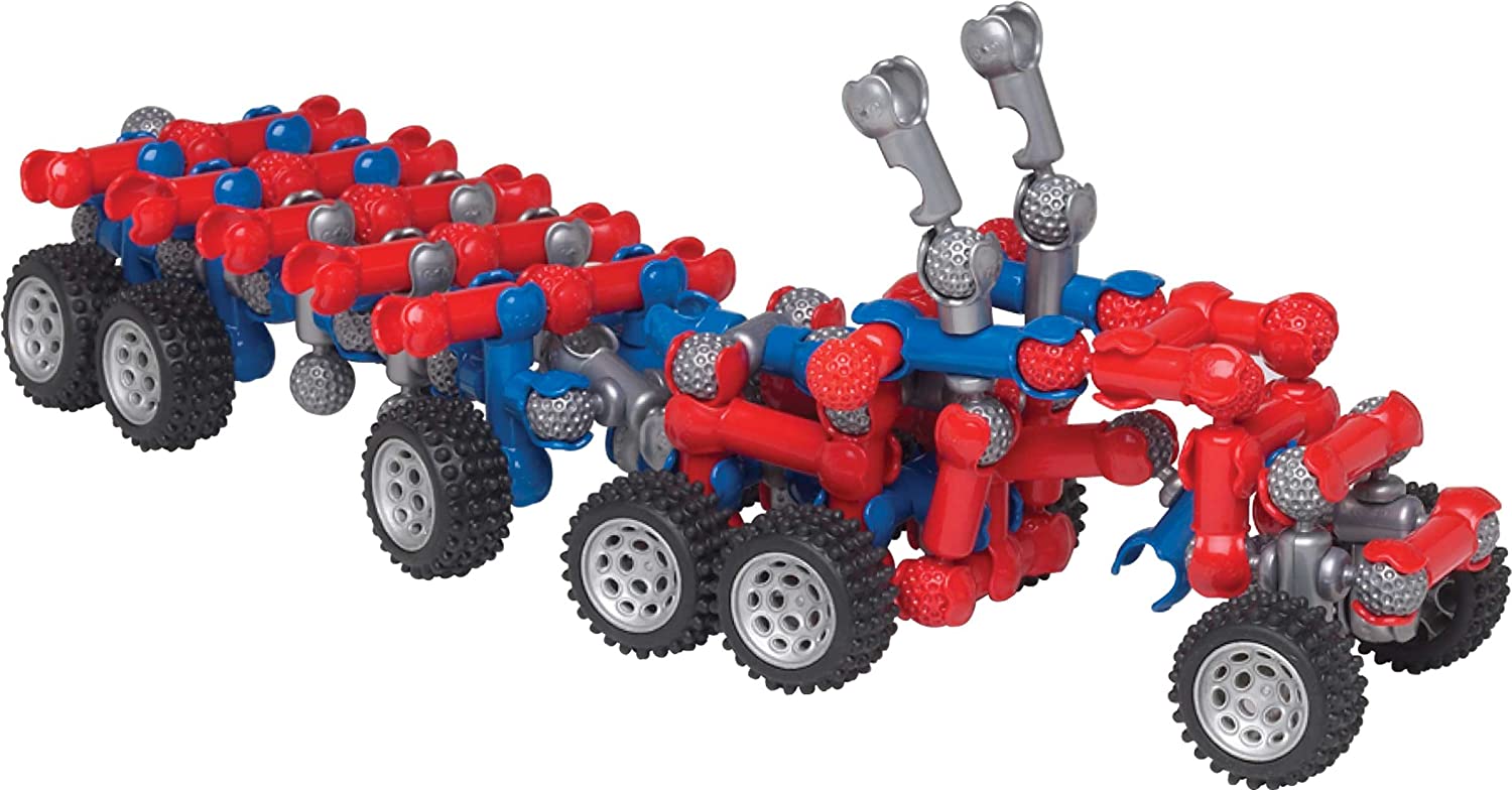 ZOOB Zoobmobile Racerz Car Designer Kit Building Modeling System - 88 Pieces Set Toys & Games Zoob
