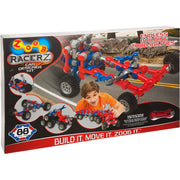 ZOOB Zoobmobile Racerz Car Designer Kit Building Modeling System - 88 Pieces Set Toys & Games Zoob