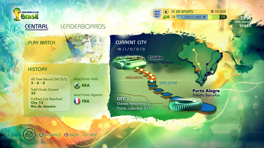 2014 FIFA World Cup Brazil - Champions Edition [Xbox 360] Xbox 360 Video Game Electronic Arts   