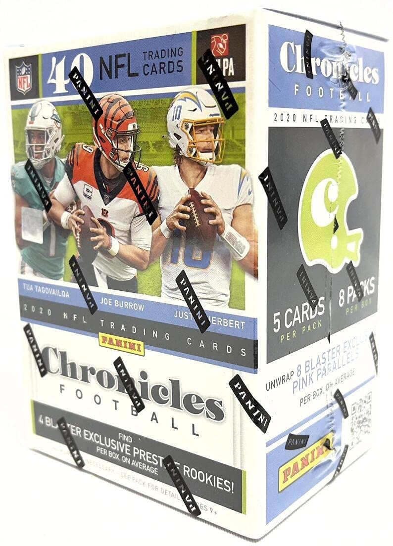 2020 Panini Chronicles Football Blaster Box - 8 Packs Card Game Panini   