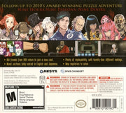 Zero Escape: Virtue's Last Reward [Nintendo 3DS] Nintendo 3DS Video Game Aksys Games   