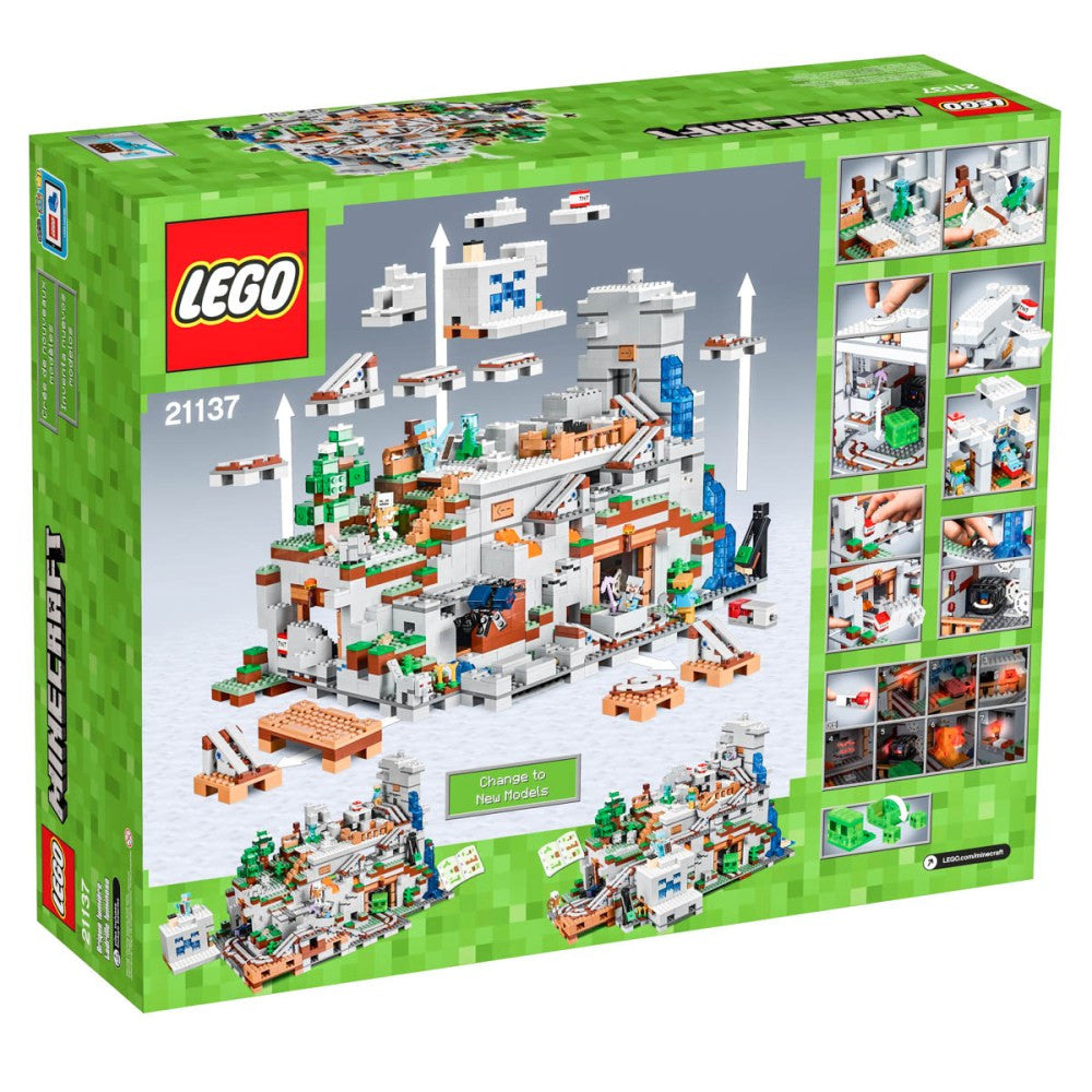 LEGO Minecraft The Mountain Cave 2863 Piece Building Kit [LEGO, #21137] LEGO LEGO   