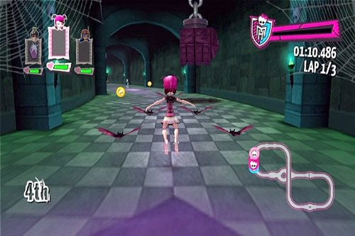 Monster High: Skultimate Roller Maze [Nintendo Wii] Nintendo Wii Video Game Little Orbit   