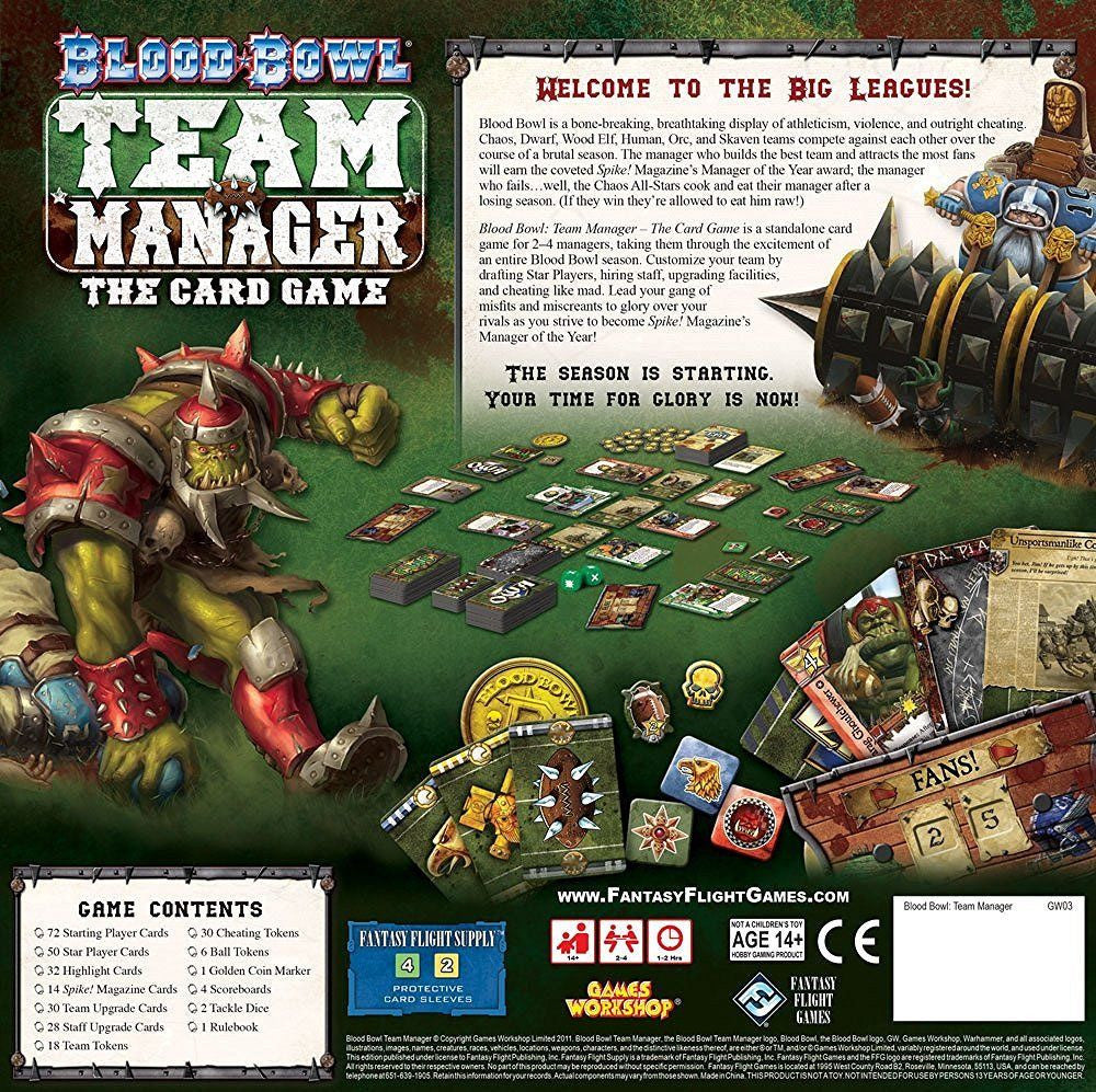 Blood Bowl: Team Manager - The Card Game Card Game Asmodee   