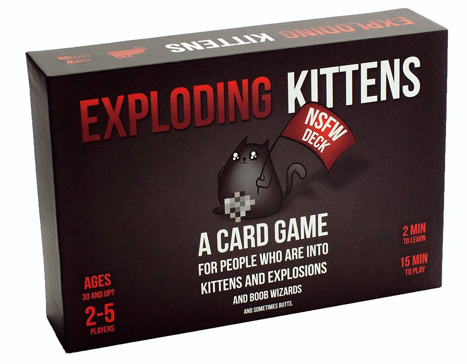 Exploding Kittens - NSFW Edition Card Game Exploding Kittens LLC   