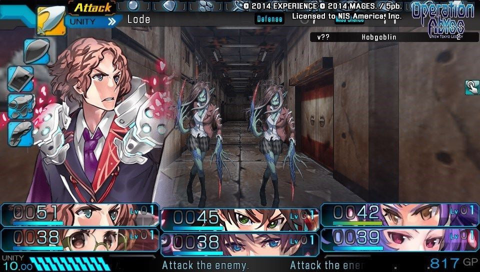 Operation Abyss: New Tokyo Legacy - Limited Edition [Sony PS Vita] Sony PS Vita Video Game NIS America   