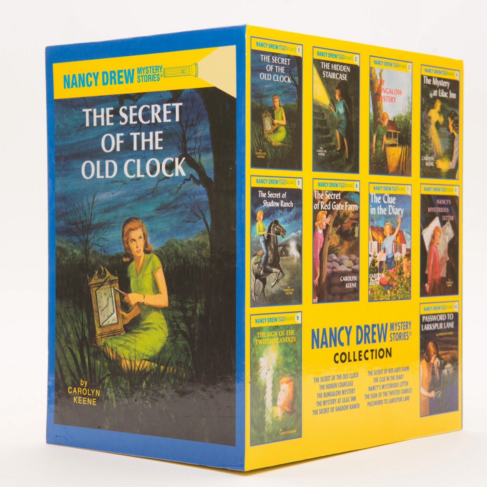 The Nancy Drew Mystery Collection Volume 1-10 [10 Hardcover Book Set] Book Simon & Schuster   