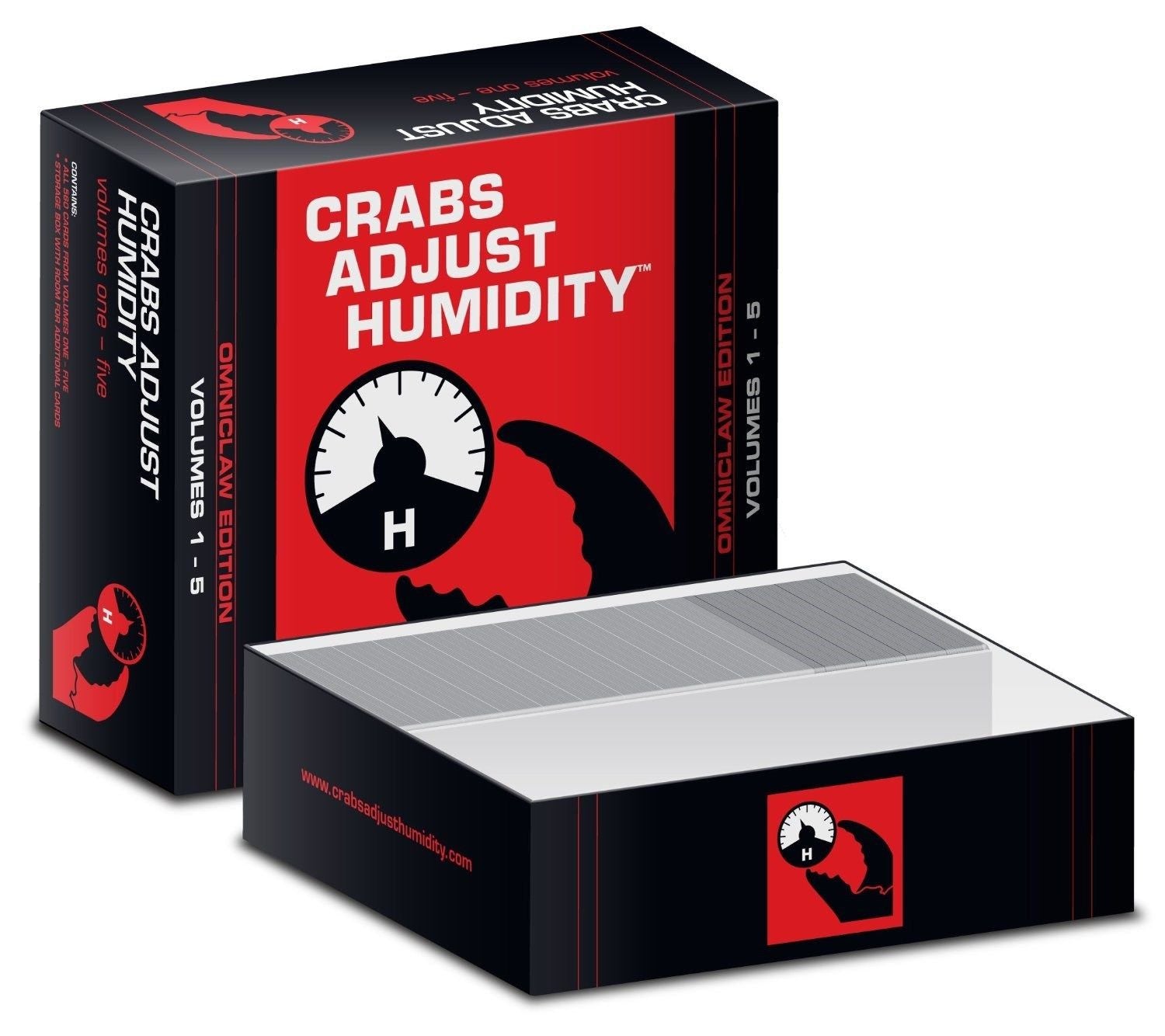 Crabs Adjust Humidity: Omniclaw Edition - Volumes 1-5 Card Game Vampire Squid Cards   
