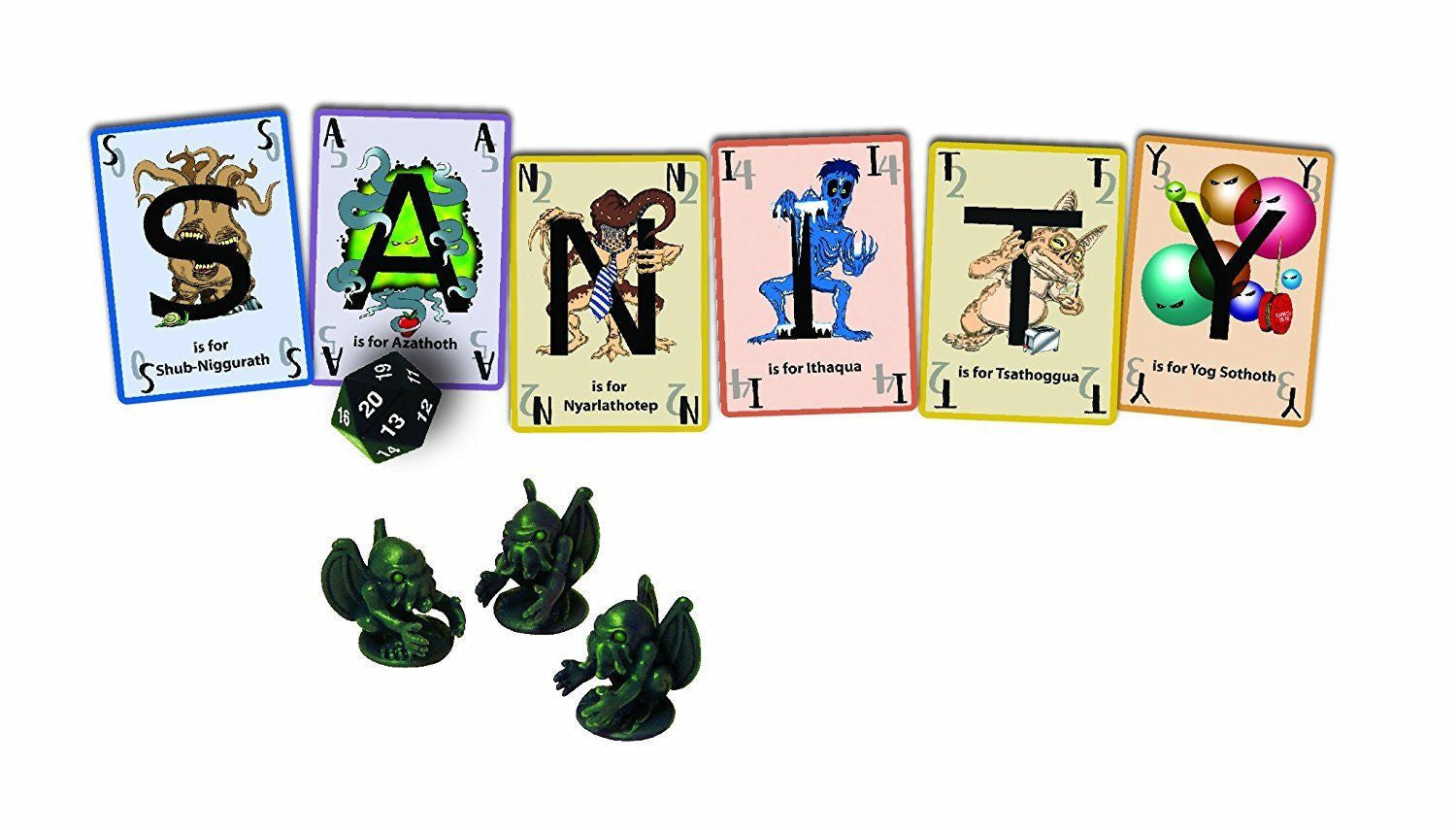 Unspeakable Words: The Call of Cthulhu Word Game Card Game Playroom Ent.   