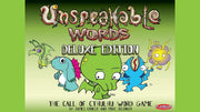 Unspeakable Words: The Call of Cthulu Word Game - Deluxe Edition Card Game Playroom Ent.   