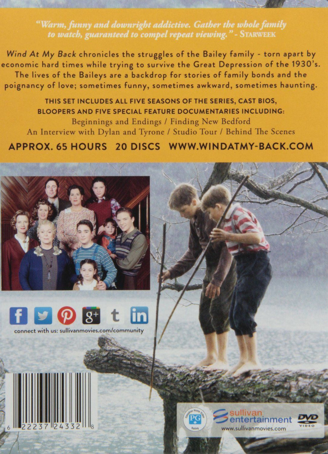 Wind At My Back - The Complete Series Collection [DVD Box Set] DVDs & Blu-Rays Sullivan Entertainment   